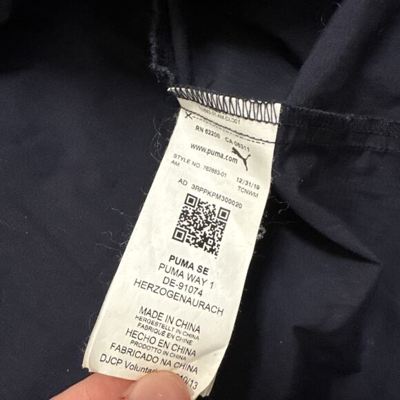 Puma Red Bull F1 Racing Aston Martin Full Button Down Polo Shirt Men's Medium - Picture 12 of 16